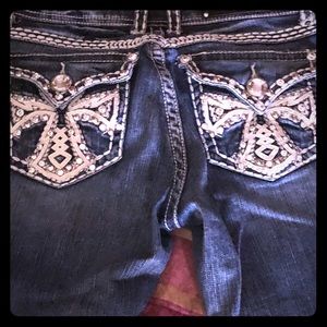 L.A. idol USA size 5 jeans( juniors) inseam 32”